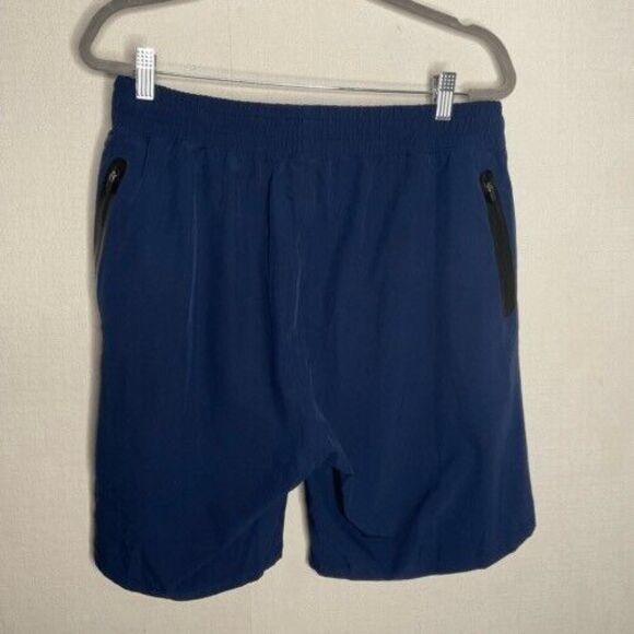 NWOT  Zyia Active Drawstring Elastic Waist Athletic Shorts Men Size XL Blue - Picture 7 of 10